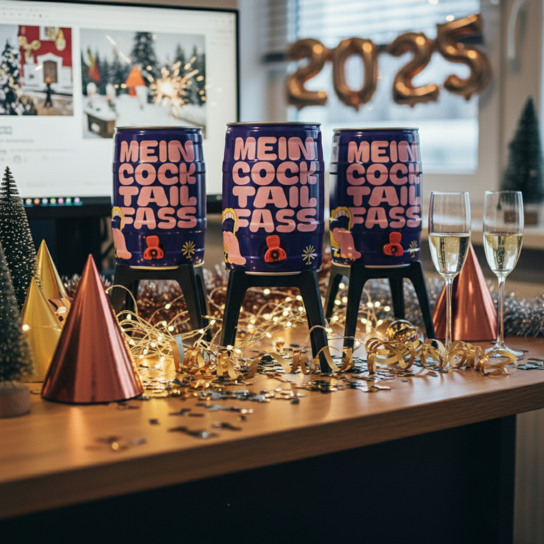 Cocktailfass Silvester-Bundle