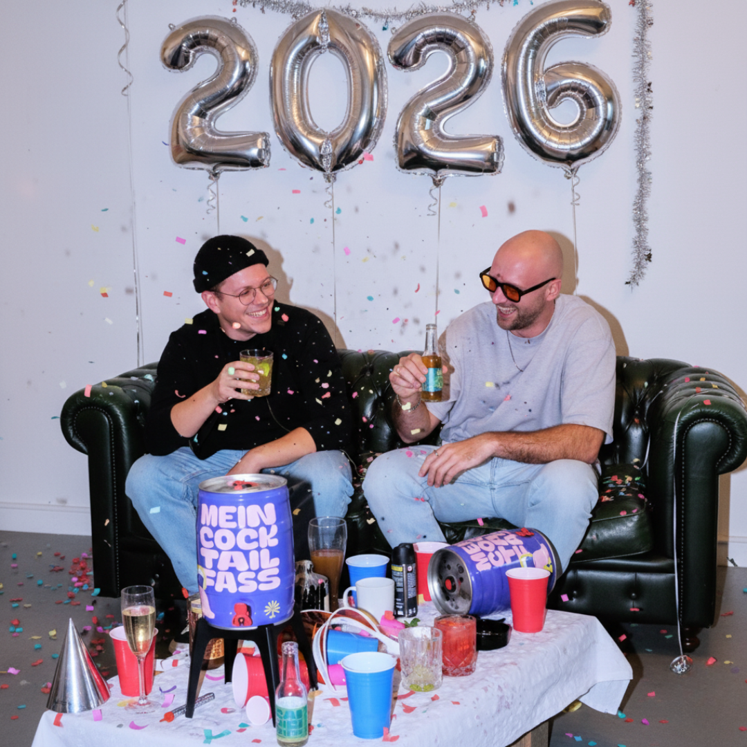 Cocktailfass Silvester-Bundle