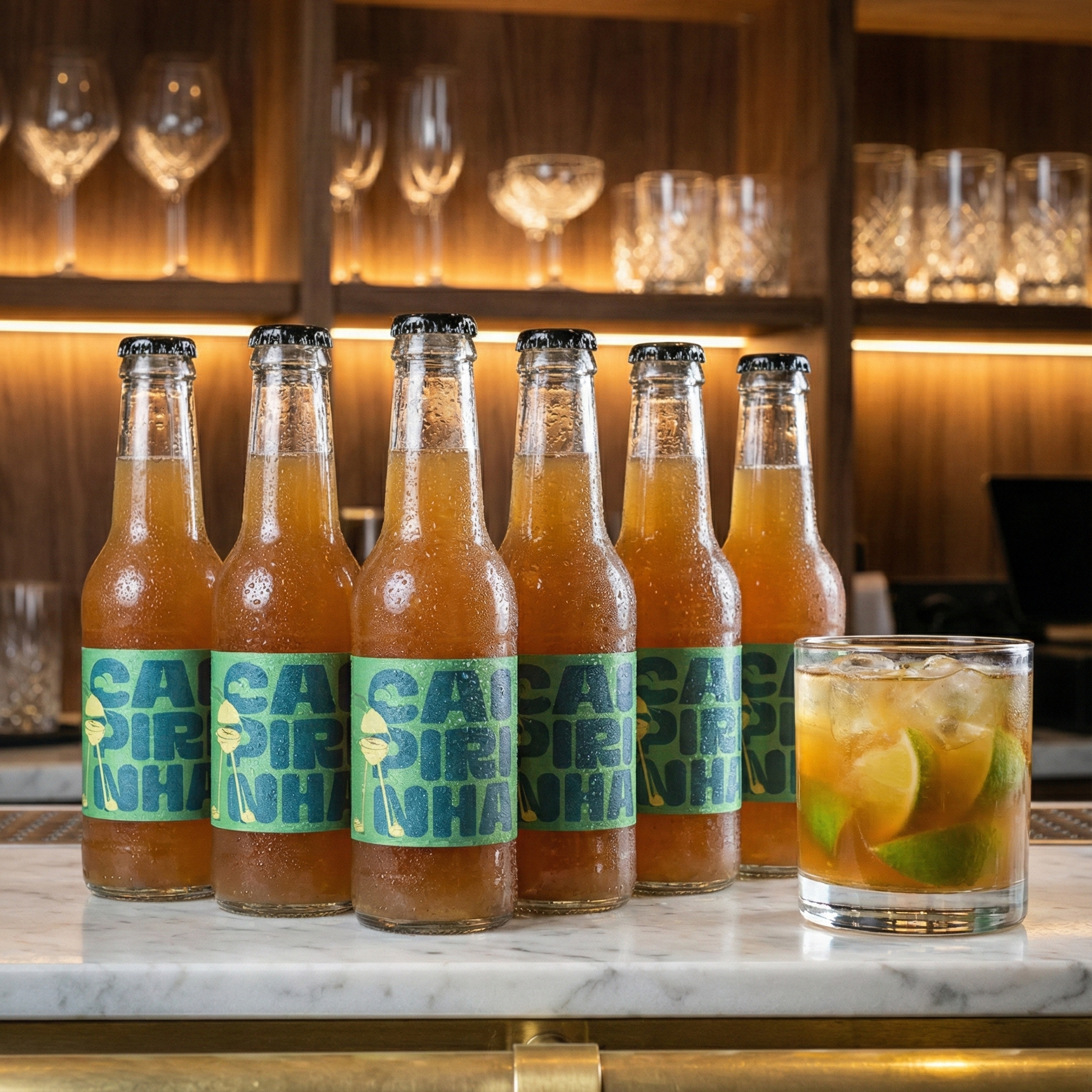 Cocktailflaschen 200ml 6er-Pack Bundle