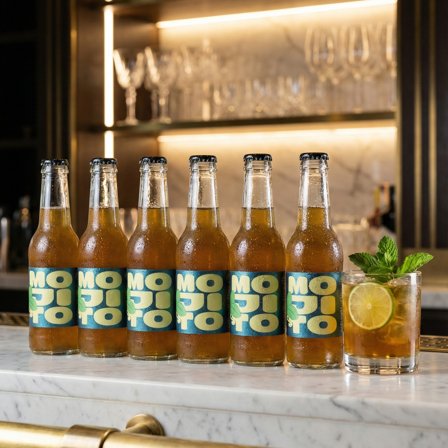 Cocktailflaschen 200ml 6er-Pack Bundle