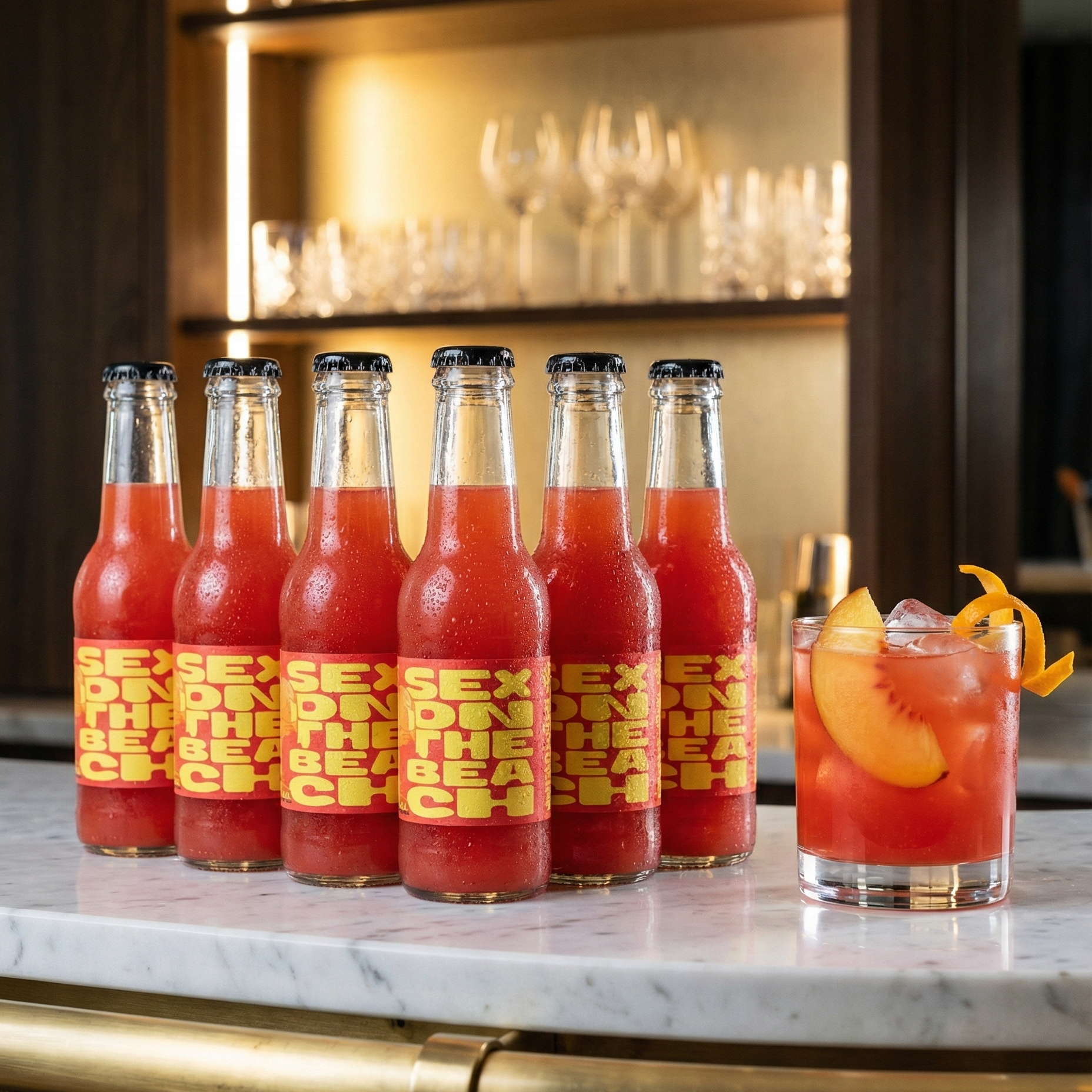 Cocktailflaschen 200ml 6er-Pack Bundle