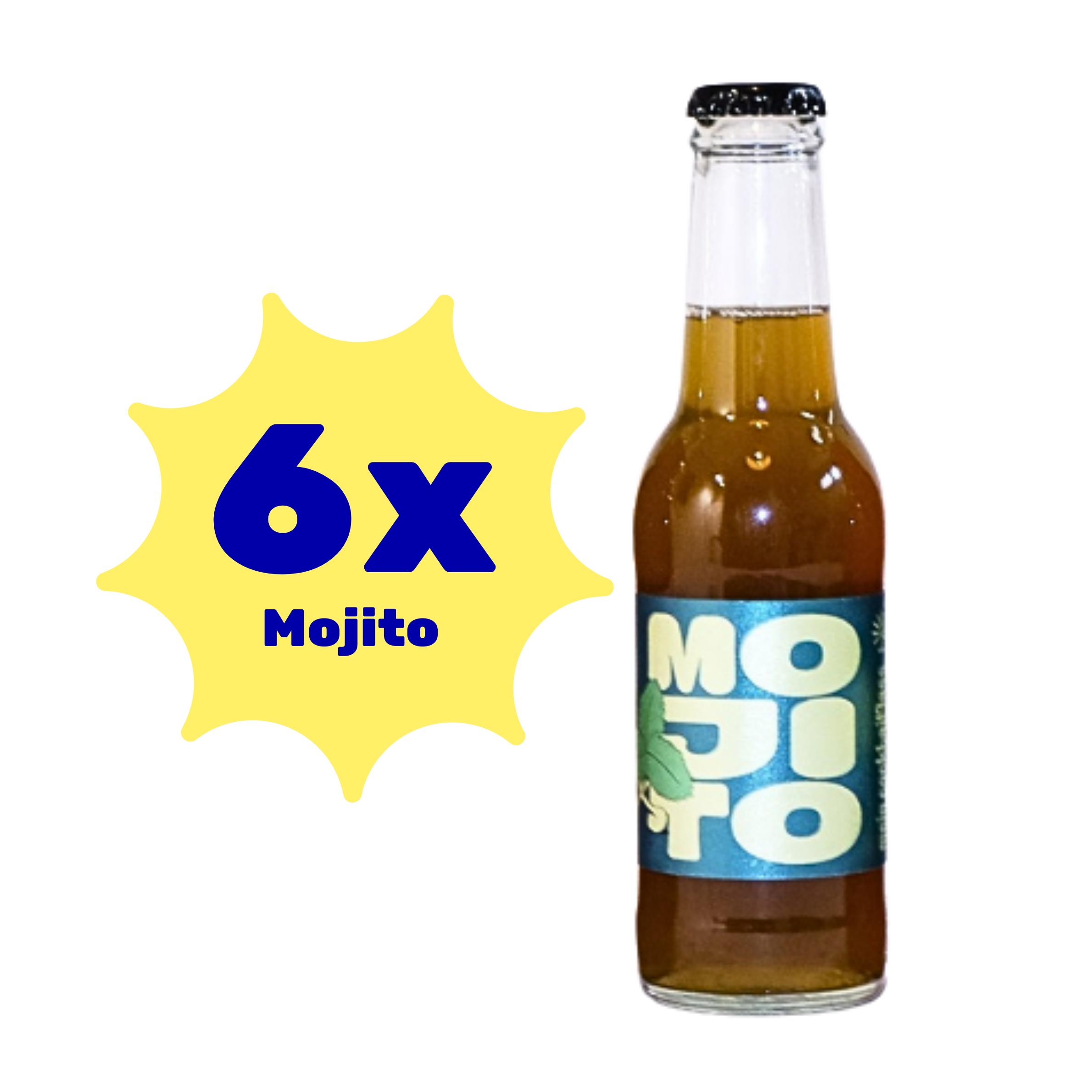 Cocktailflaschen 200ml 6er-Pack Bundle